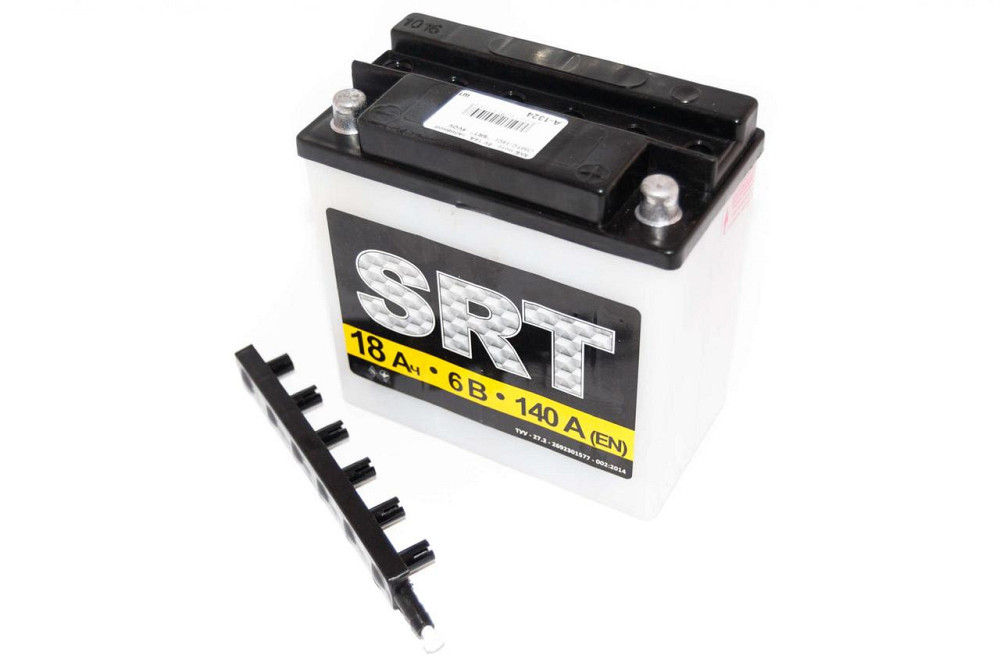 Акумулятор 6V 18А заливний (3МТC-18C) SRT Мукачево - фото 1