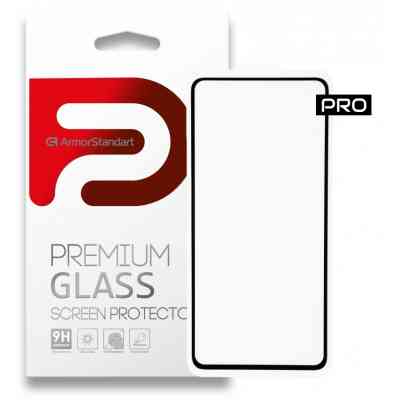 Стекло защитное Armorstandart Pro ZTE Blade A52 Black (ARM63117) Винница