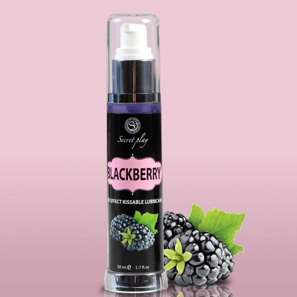 Лубрикант Blackberry Hot Efect Kissable 50 ml Sex Aura Київ - фото 3