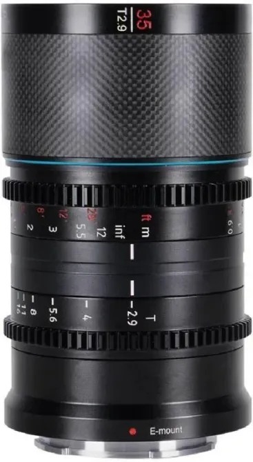 Об'єктив Sirui Anamorficzny Saturn 35mm T/2.9 Full Frame 1.6 Squeeze - L-Mount Neutral Flare Київ - фото 1