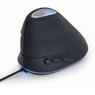 Мишка Gembird MUS-ERGO-03 USB Black (MUS-ERGO-03) Вінниця - фото 4