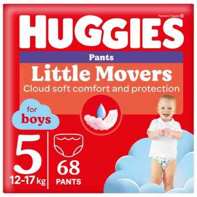 Подгузники Huggies Pants 5 (12-17 кг) для мальчиков 68 шт (5029053564128) Винница