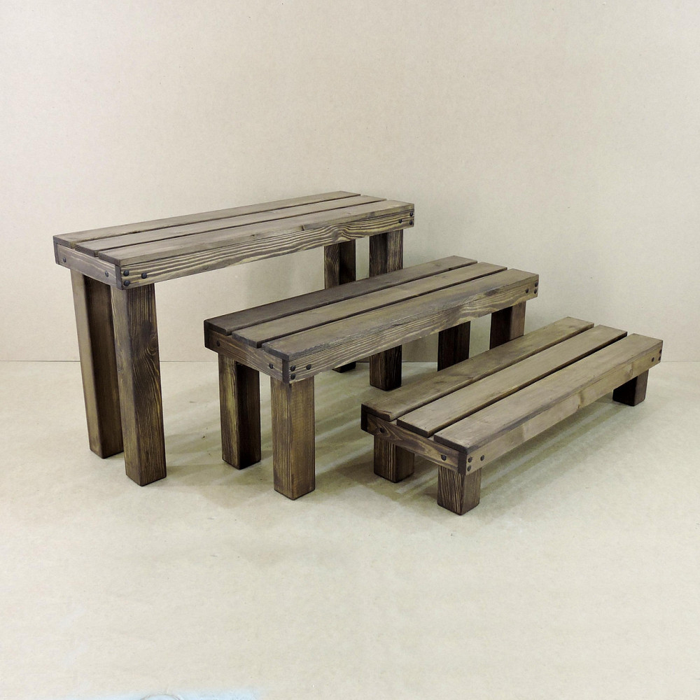 Підставка для квітів "Візелла гарнітур" капучино Миколаїв - фото 1