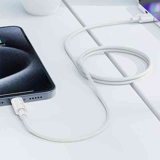 Кабель ACEFAST C18-04 USB-A to USB-C braid charging data cable White Одесса
