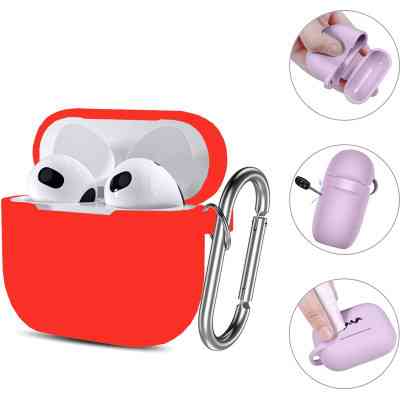 Чехол BeCover Silicon для Apple AirPods (3nd Gen) Red (707186) Винница