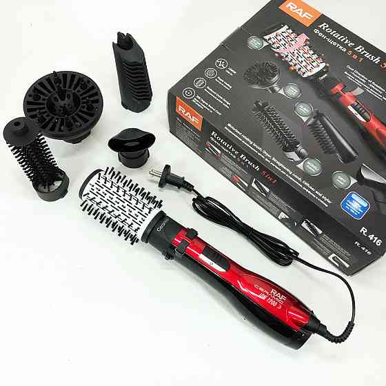 Фен для укладання зачіски RAF R.416 5 в 1 1200 Вт, Фени стайлери для волосся Фен побутовий волосся FL-58 Івано-Франківськ