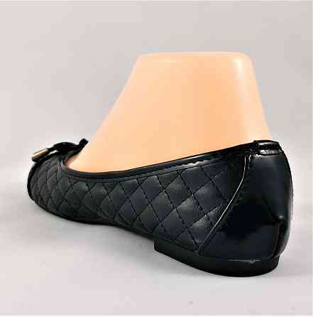 Женський Балетки Чорні Мокасини Туфлі (розміри: 36, 37,38,39) - 08-1 Дніпро