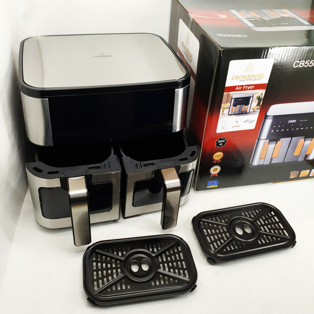 Аэрогриль-фритюрница с сенсорным дисплеем, Аэрогриль без жира, Аэрофритюрница для готовки UH-15 Львов - изображение 7