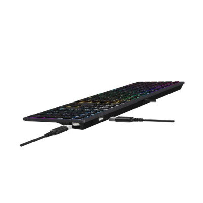 Клавиатура A4Tech FX60H USB Grey Neon backlit Винница - изображение 8