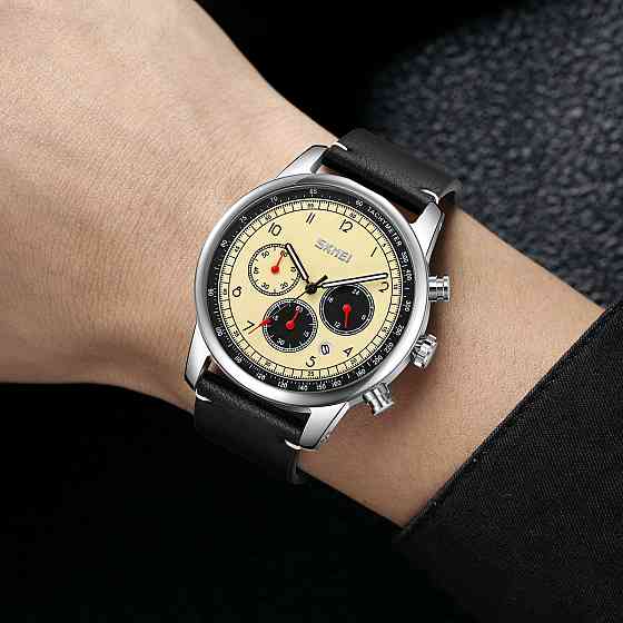 Skmei 9318BEBK Beige-Black SBR Київ