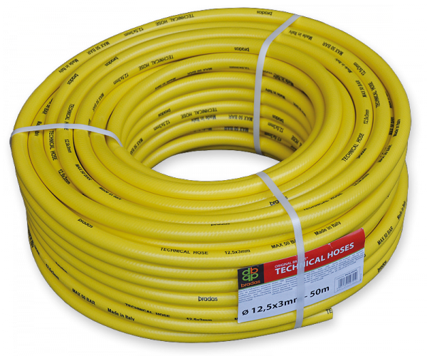 BRADAS Шланг технічний YELLOW 12,5 х 3мм17 BAR, TH12,5*3YL Київ - фото 1