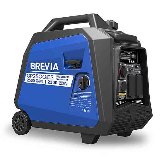 Генератор Brevia инверторный бензиновый 2,5кВт (ном 2,3кВт) с электростартером Днепр