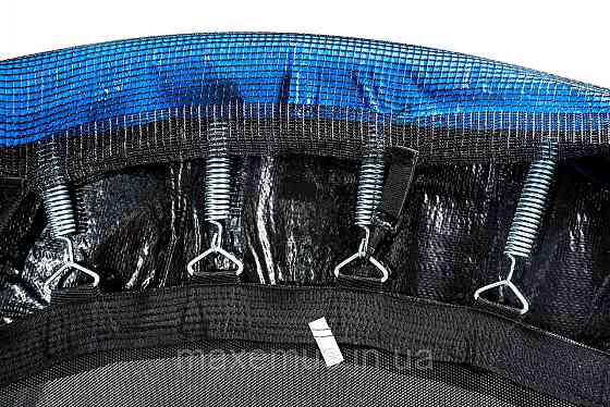 Детский батут Atleto 183 см с защитной сеткой батут для детей разноцветный Мостиська