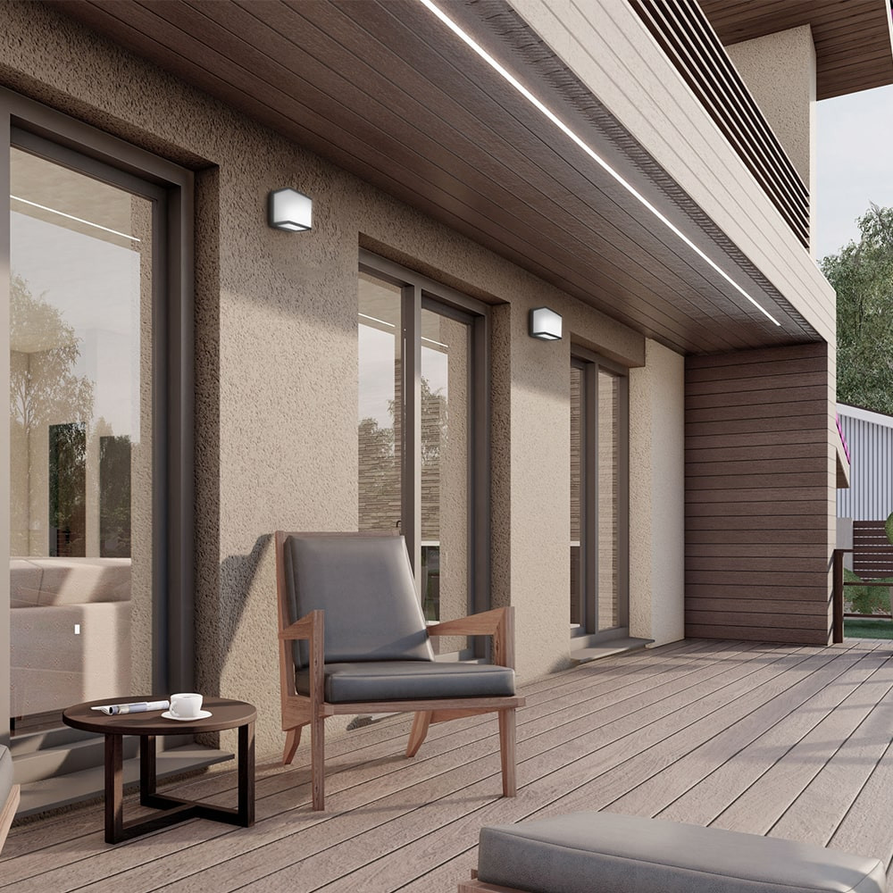 Архітектурний світлодіодний накладний світильник Ardero DH0171ARD CUBE 10Вт 3000K чорний Харьков - изображение 2