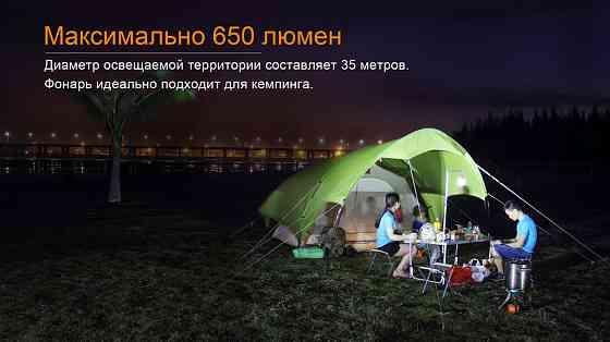Кемпинговый фонарь Fenix CL30R с функцией Powerbank (Черный) Винница