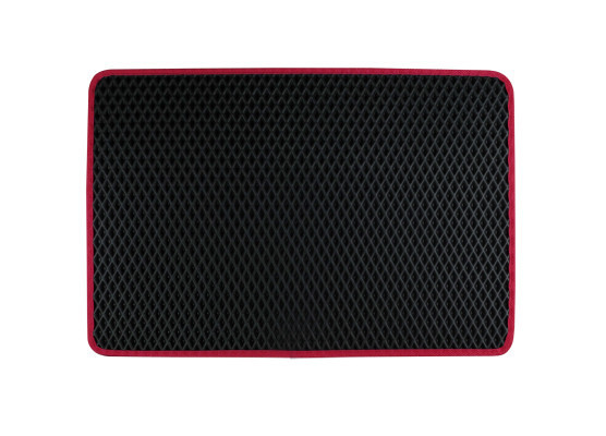 EVA килимок EKOSTAR килимок придверний  50x80 см ромб сірий чорний кант Київ - фото 1