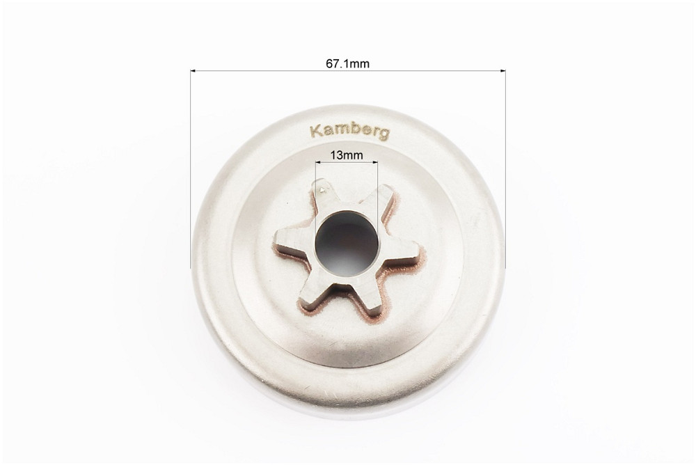 Тарілка зчеплення "зірка" 3/8-6+підшипник Partner-350/351/352/371/372, Husqvarna-235/236/240, OLEO MAC-936-937-940-941, JONSERED-CS2137/CS2 Київ - фото 3