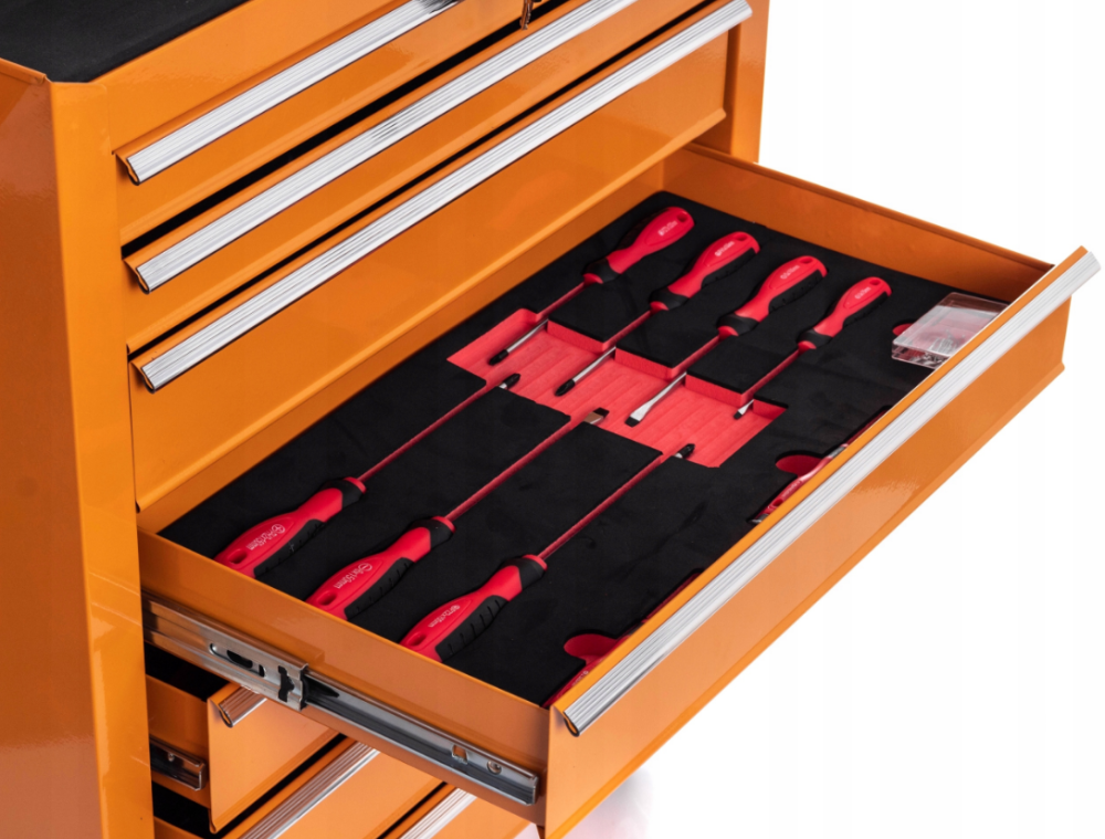 Візок для інструментів 7 шухляд, 188 елементів Riwall (Чехія) Київ - фото 8