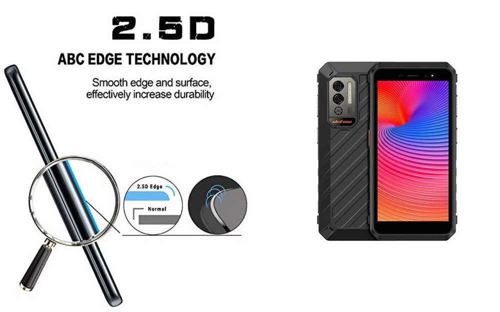 Захисне скло ArmorGlass для Ulefone Power Armor X11, X11 Pro – стійке до подряпин та ударів Київ - фото 2