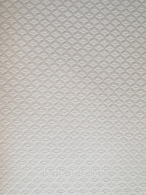 Шпалери вінілові на флізеліні Rasch Trianon Xlll 0.53х10 класика під тканину смуги фігури кремові з блиском Київ - фото 3