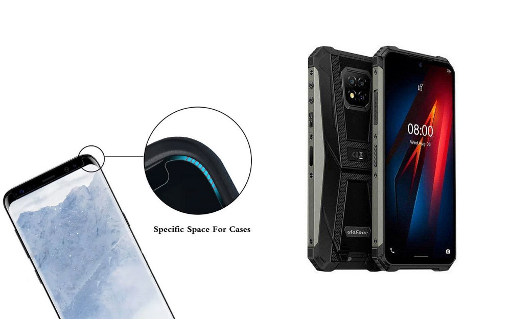 Захисне скло HyperGlass Pro для Ulefone Armor 8 Pro – максимальна чутливість та захист Київ - фото 3