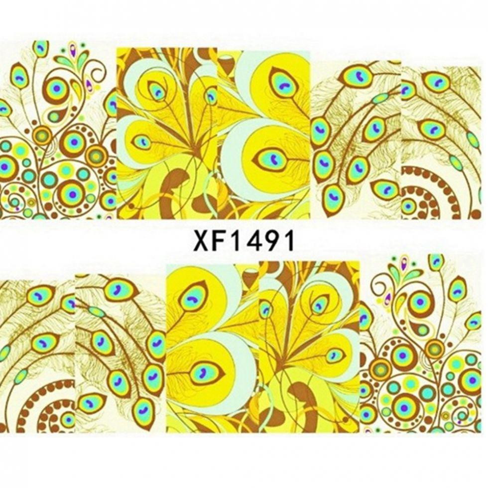 Наклейки для нігтів XF1491 Київ - фото 2