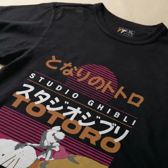 Футболка для подростка мальчика с принтом Тоторо 4 Размер 160 Anime10985 Днепр