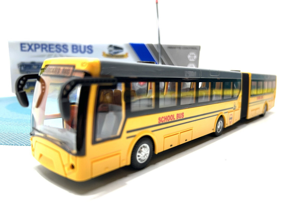 Автобус на радіокеруванні 35 см Жовтий (JC-044-45) Чернігів - фото 5