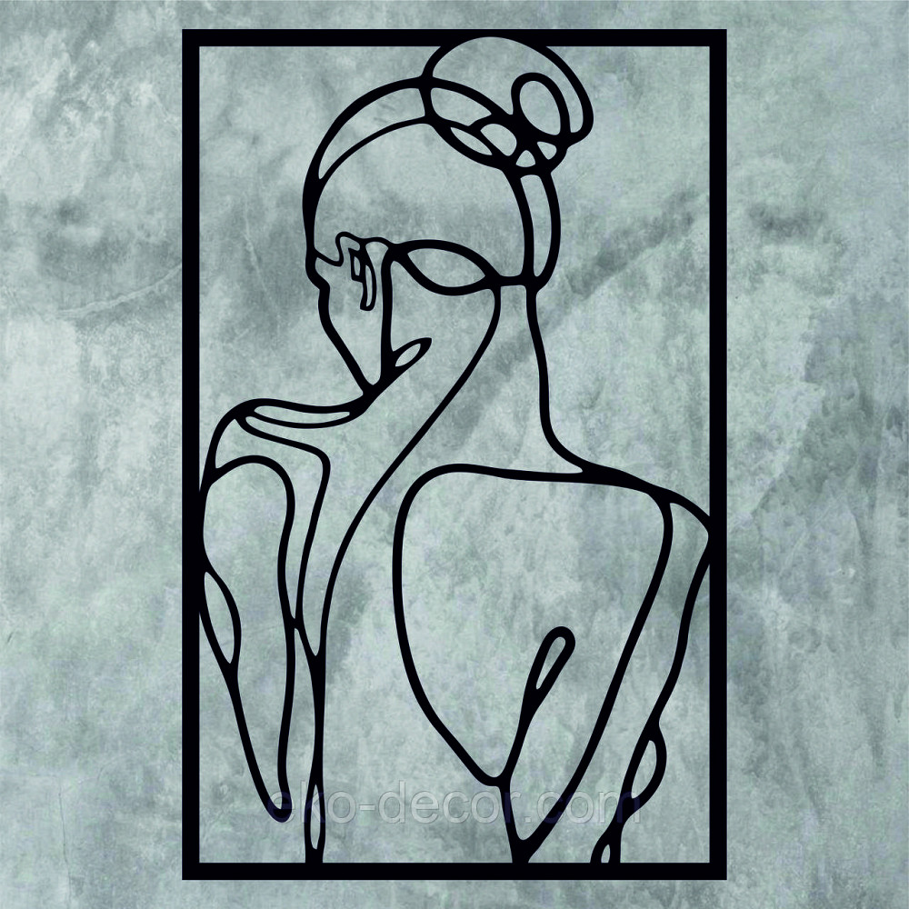 Декоративне настінне Панно «Жінка», Декор на стіну Київ - фото 7
