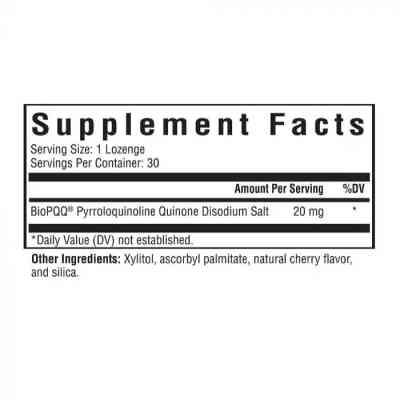 Вітамін Seeking Health Пірролохінолінхінон PQQ, 20 мг, PQQ Lozenge, 30 льодяників (SKH52116) Вінниця