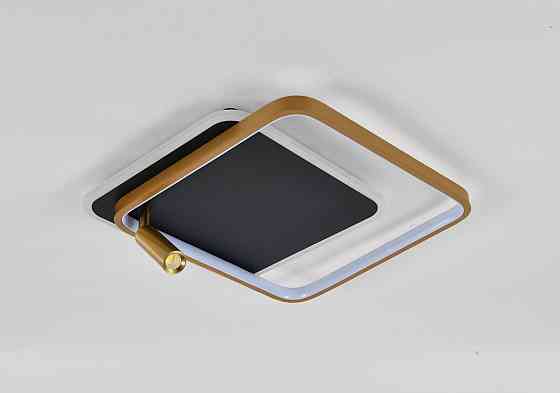 VALESO Світильник стельовий світлодіодний VALESO , LED, 4700LM, Чорний+Золото Коломия