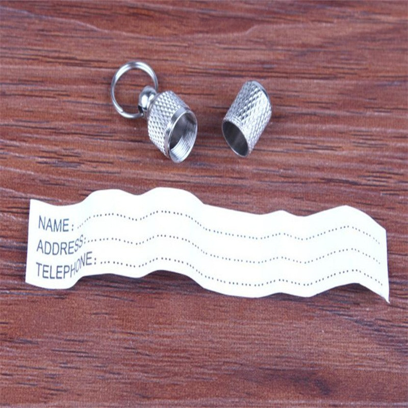 Ярлик адресний підвіска для собаки або кішки з запискою Київ - фото 3