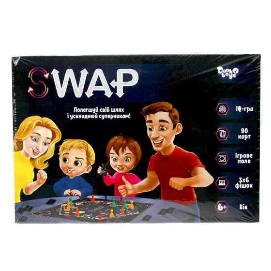 Настільна розважальна гра "Swap" укр (10), шт Київ