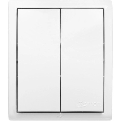 Вимикач Simon IP54, білий (AQW5/11) Вінниця - фото 2