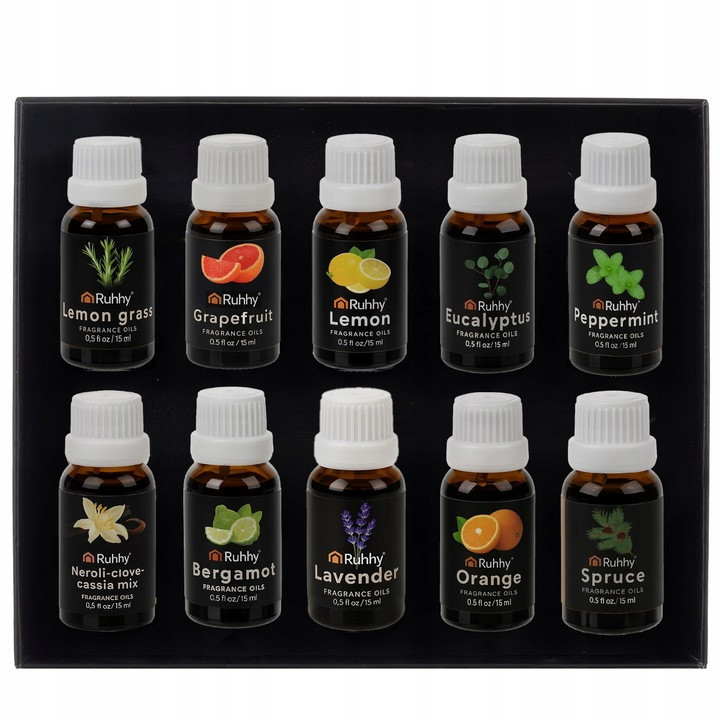 Ароматичні олії набір з 10 шт по 15 мл Ruhhy (21938) Нововолинськ - фото 2