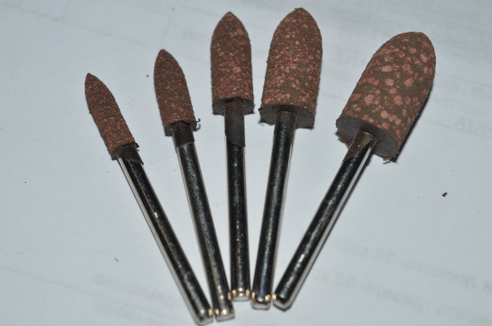 Резиновая полировальная насадка 16*8*3 (красные) конус START Полтава - изображение 1