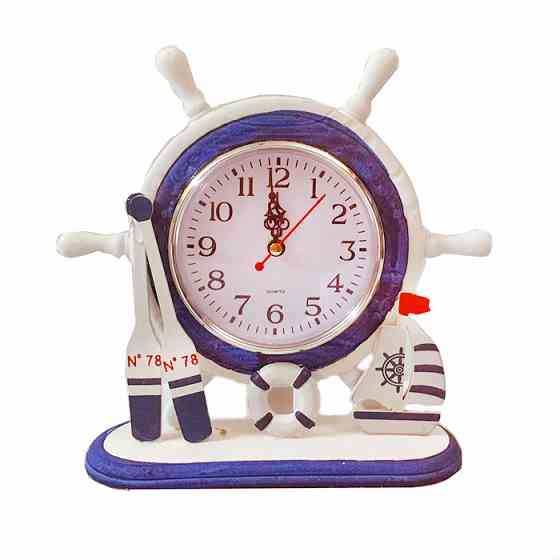 Годинник настільний для дому Штурвал Київ