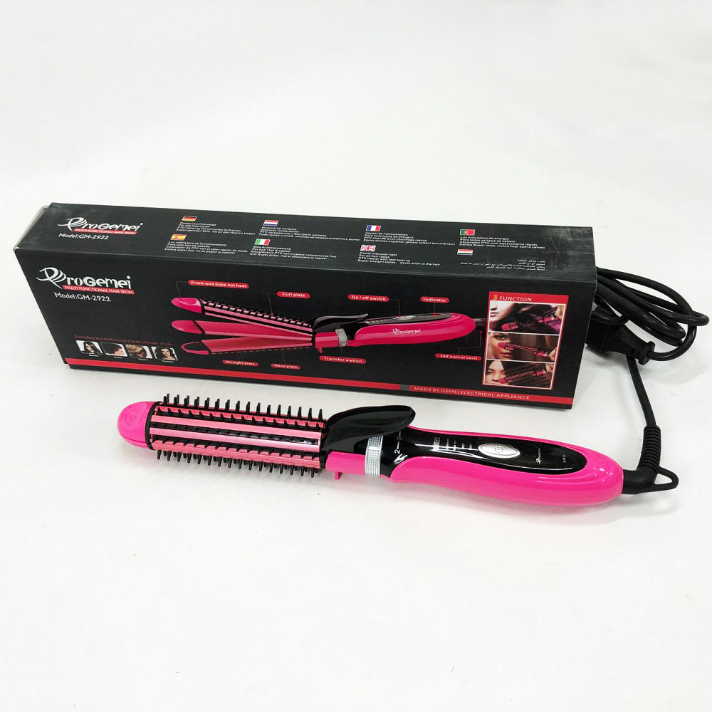 Щипці плойка кучері для волосся Gemei GM-2922, Плойка для різних типів волосся об'єму VH-50 Львів - фото 11
