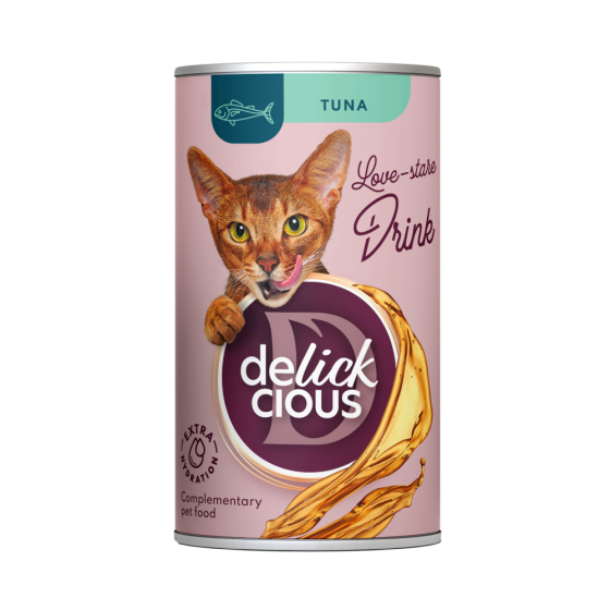 Напій для дорослих котів Делікшес Delickcious зі смаком тунця, 140 г Вінниця