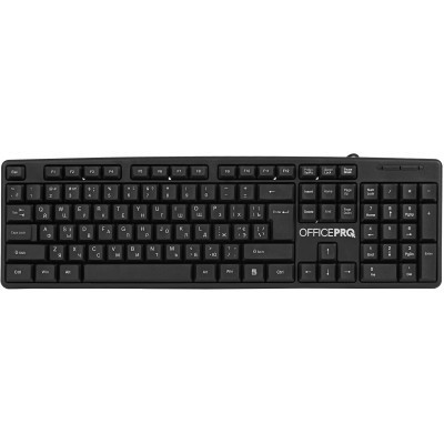 Клавіатура OfficePro SK166 USB Black (SK166) Вінниця - фото 1