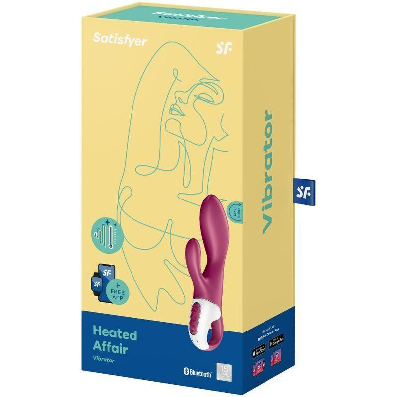 Смарт вібратор-кролик із підігрівом Satisfyer Heated Affair Sex Aura Київ - фото 4