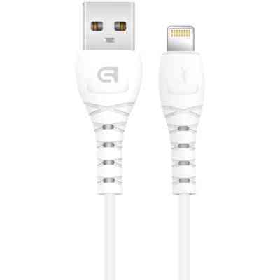 Дата кабель USB 2.0 AM to Lightning 1.0m AR16 3A white Armorstandart (ARM59534) Винница
