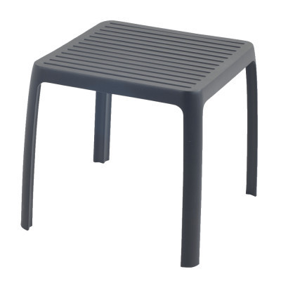 Стіл садовий PAPATYA до шезлонга Wave антрацитовий (4344) Вінниця - фото 1