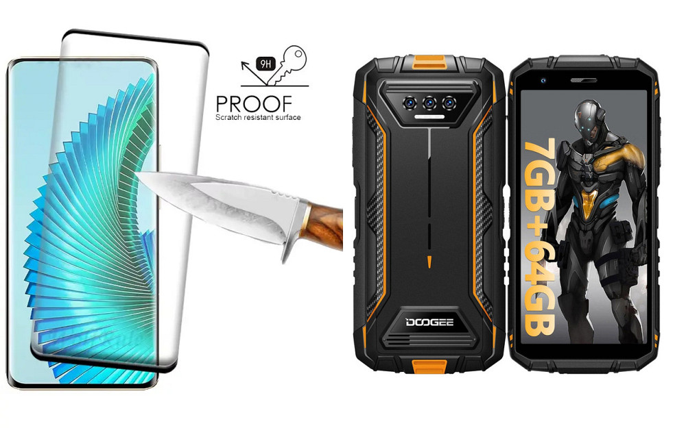 Защитное стекло HyperGlass Pro для DOOGEE S41, S41 Max, S41 Plus, S41 Pro, S41T – максимальная Киев - изображение 1