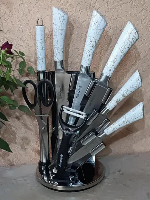 Набір ножів 8 предметів Rainber RB 2499 (12) Одеса - фото 3
