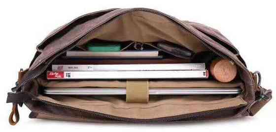 Сумка-портфель на плече Vintage 20116 Коричнева Київ