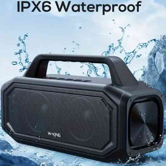 Портативна колонка W-King 80Вт BASS! Київ