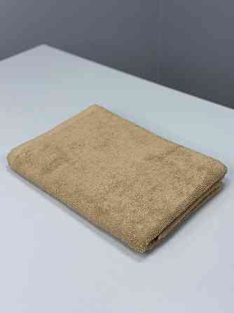 Рушник однотонний Ideal Textile 70х140 см 400 г/м2 бежевий (56860929) Чернівці