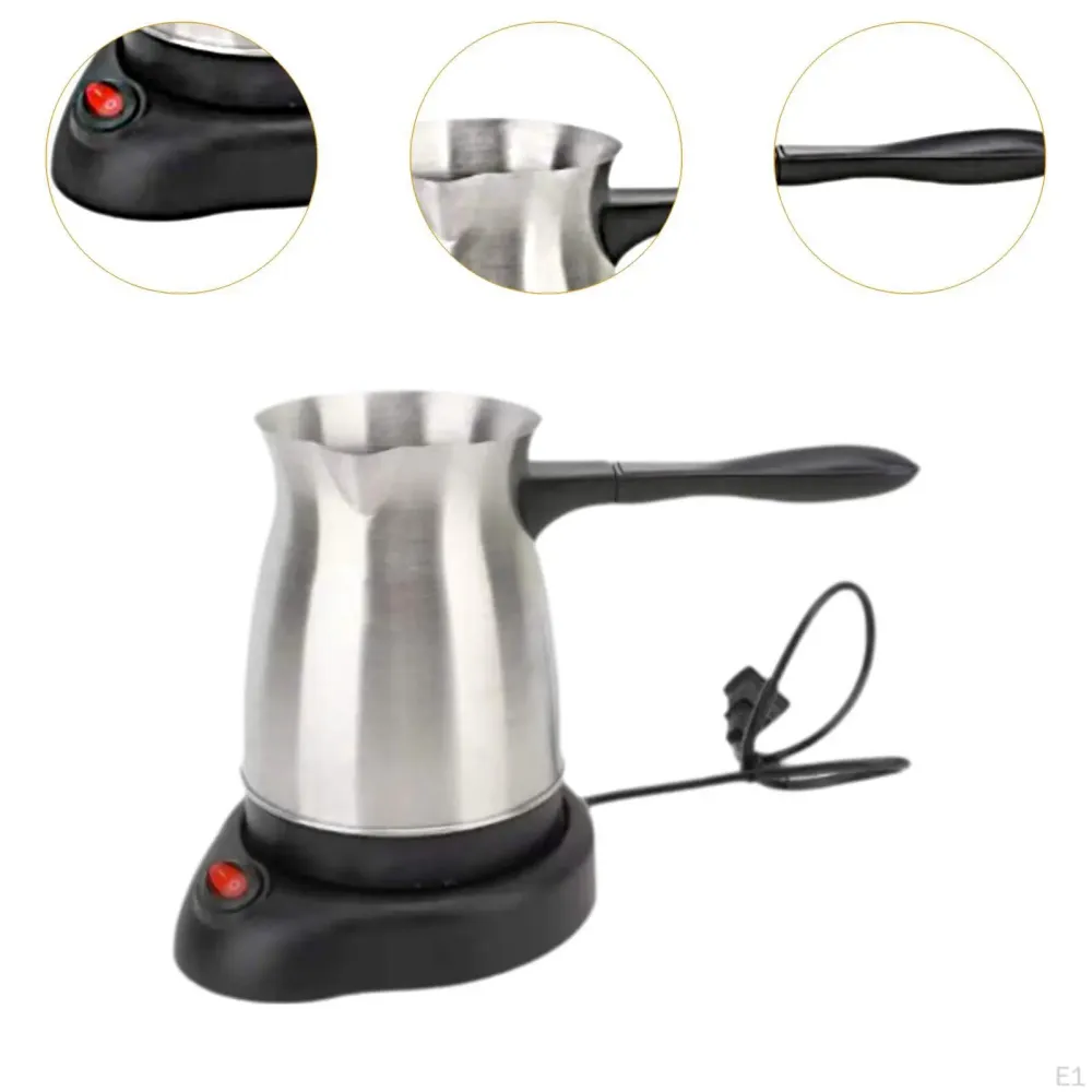 Электрическая кофеварка турецкая из нержавеющей стали Sokany SK-09044 Коломия - фото 2