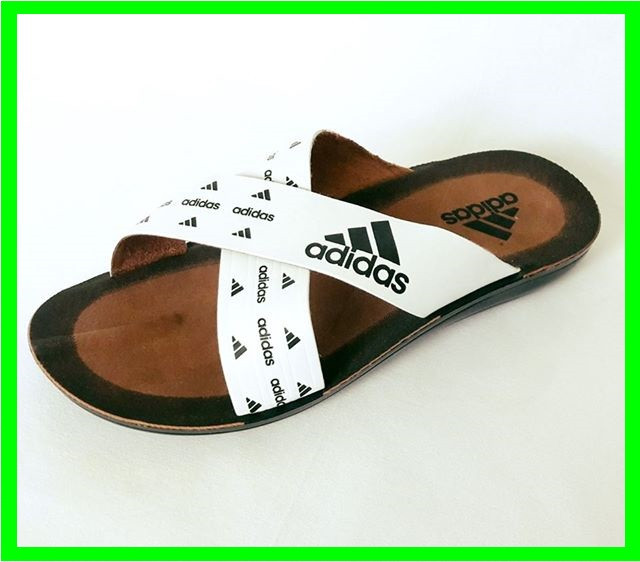 Чоловічі Шльопанці Тапочки Adidas Сланці Білі ( розміри: 40,41,42,43,44,45) Дніпро - фото 7